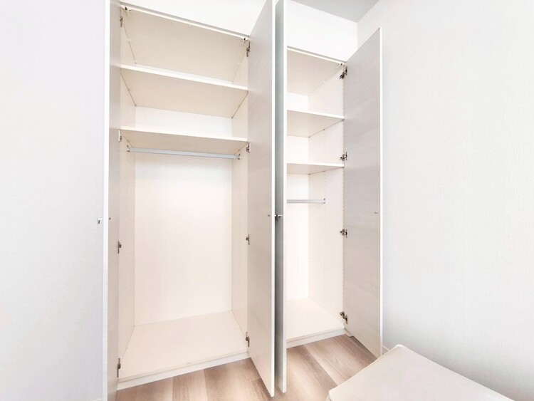 収納 収納スペースが付いていて、お部屋を広く使っていただけます。