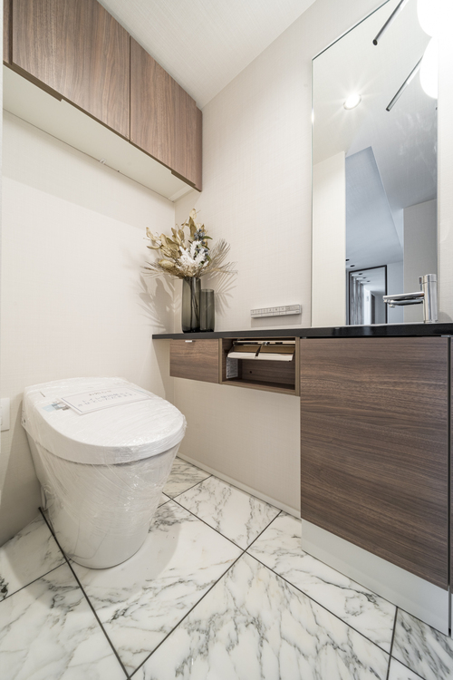 その他 清潔感の高いお手洗い。