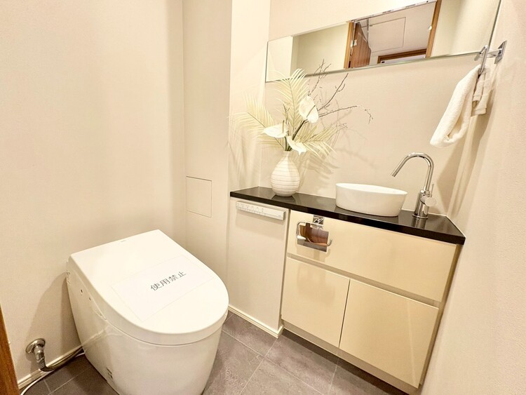 その他 清潔感の高いお手洗い。