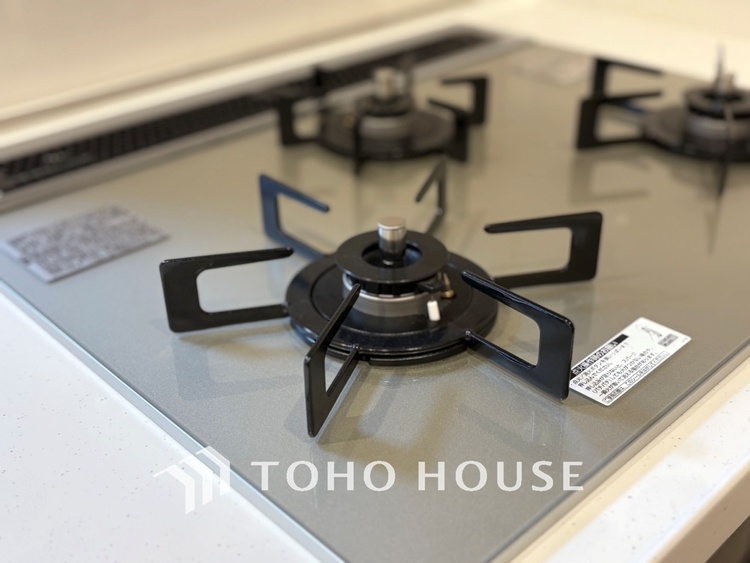 キッチン 【KITCHEN】◆家族のおはよう◆の声を笑顔で迎えてあげられるシステムキッチン。朝ごはんが楽しみでちょっと早起きしたくなるんです。