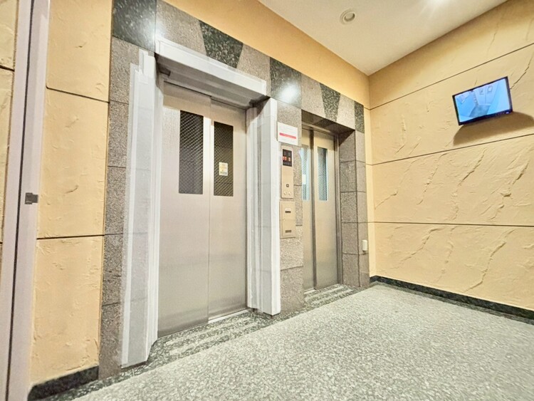 その他 エレベーター完備のため荷物が多くなっても安心。