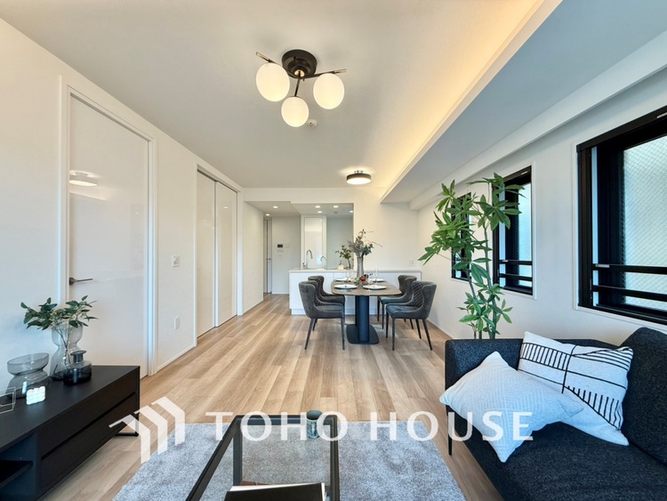 内装 【LIVING】◆家族◆愛する家族を一目で見渡せる。家族が集う空間。永遠に続く幸せな毎日を、ここで。