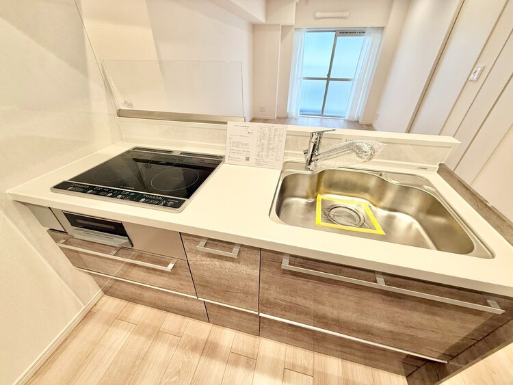 キッチン 使いやすくスタイリッシュなキッチン空間になっております。