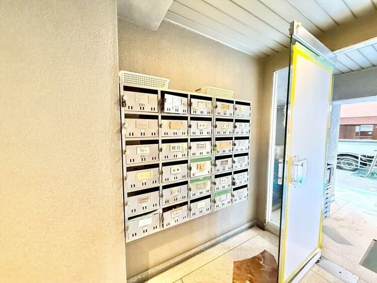 設備 郵便受けも、きちんと管理されています。