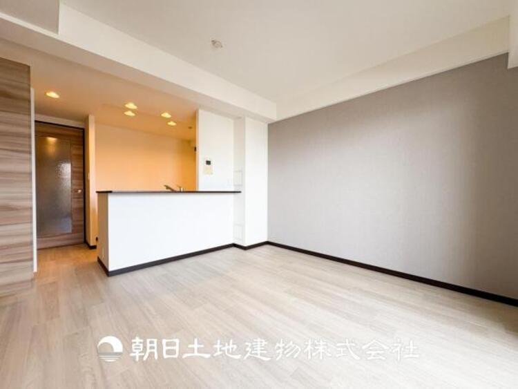 居間 リビングで家族との時間、自分の時間を大切にできる空間を作りました。