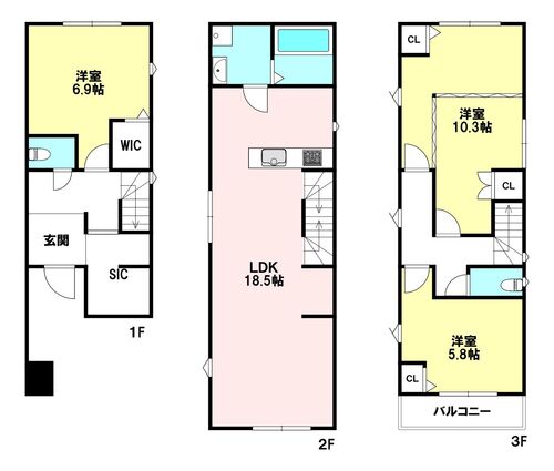 市岡３丁目　中古戸建の物件画像