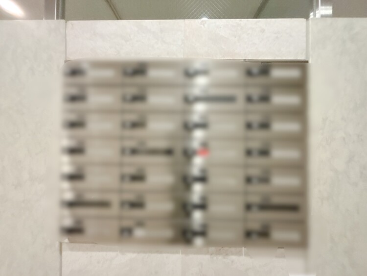 設備 郵便物を受け取るための郵便受けも、きちんと管理されています。