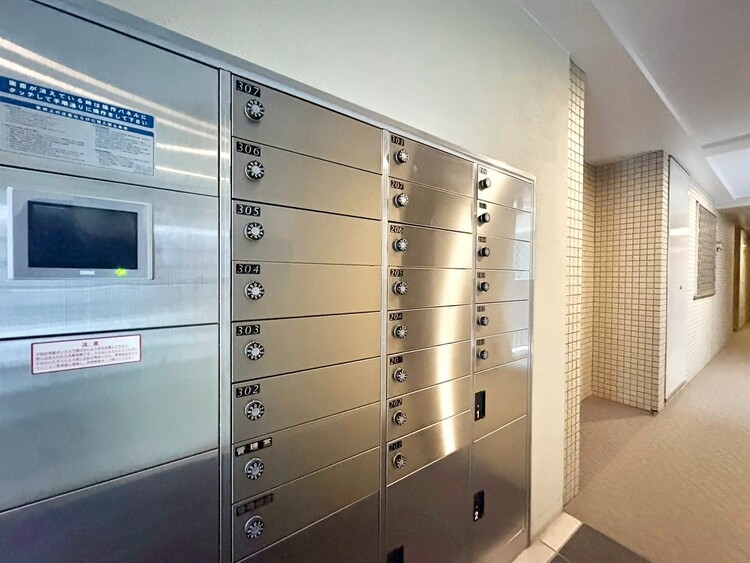 設備 郵便物を受け取るための郵便受けも、きちんと管理されています。