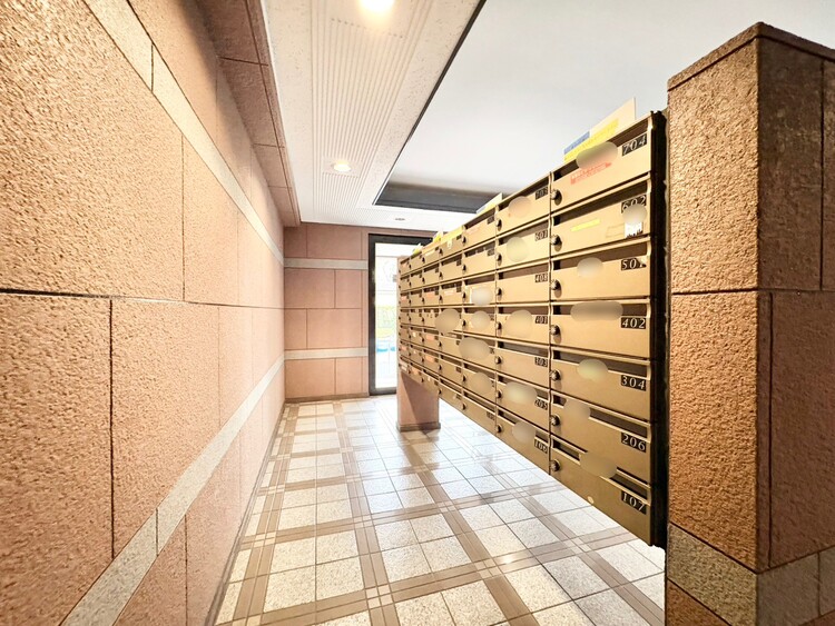 設備 郵便物を受け取るための郵便受けも、きちんと管理されています。