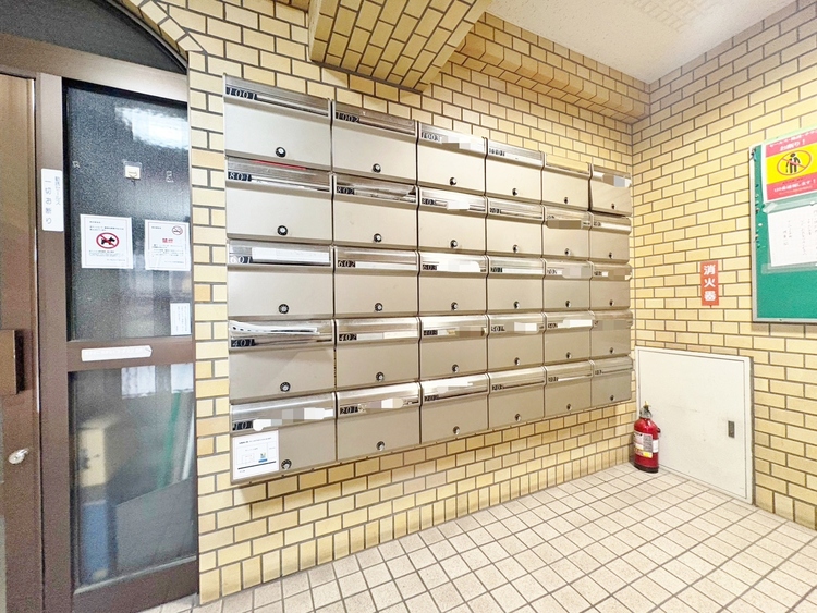その他 郵便物を受け取るための郵便受けも、きちんと管理されています。