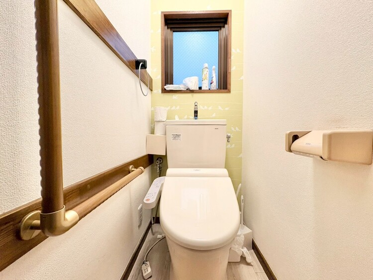 トイレ 暮らしの中のさりげないひとときの快適さにも、こだわりを、持って設備を配しております。