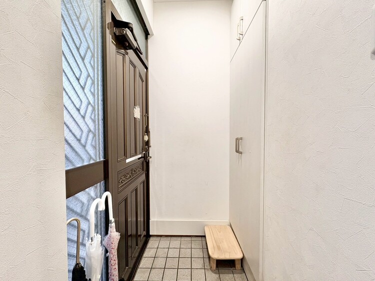 玄関 シューズボックスを完備した玄関です。