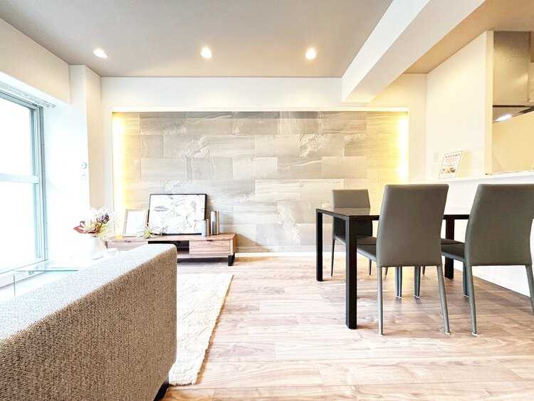 居間 「空間が織り成すひとつ先の住み心地」を演出します。