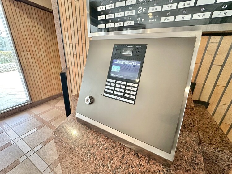 設備 オートロックがついていますので、セキュリティ面でも安心です。