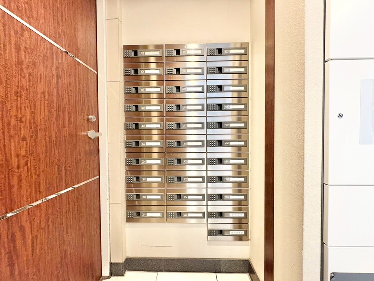 設備 郵便物を受け取るための郵便受けも、きちんと管理されています。