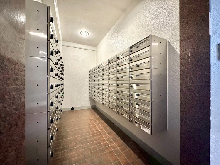 その他 郵便物を受け取るための郵便受けも、きちんと管理されています。