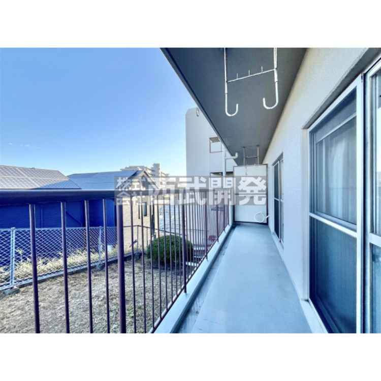 バルコニー 12月15日撮影