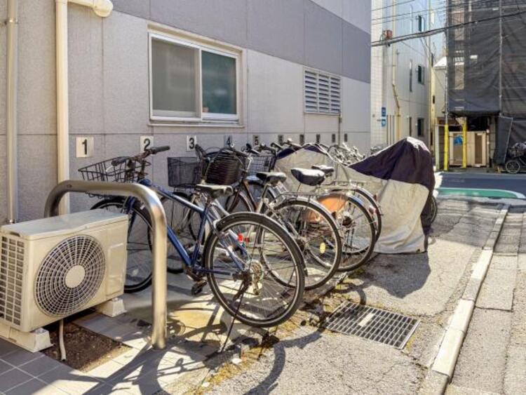 その他 敷地内に設けられた駐輪スペース。