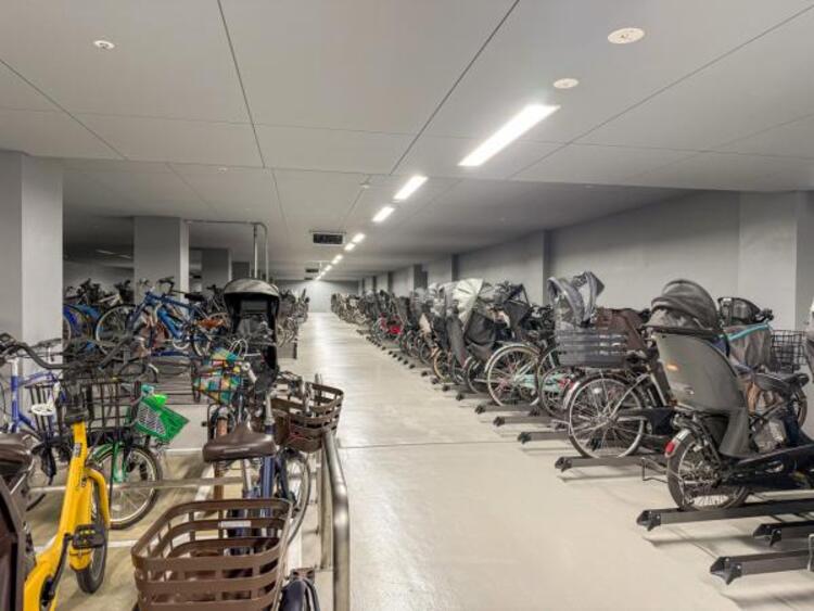 その他 敷地内に設けられた駐輪スペース。