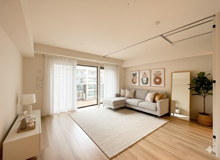 その他 シンプルな内装と偏り過ぎないデザインで統一しました。