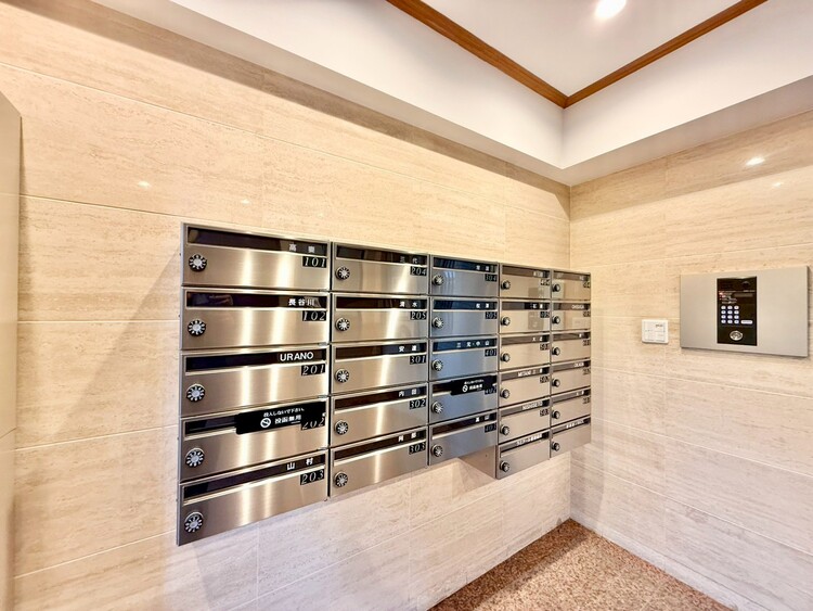 その他 郵便受けも、きちんと管理されています。