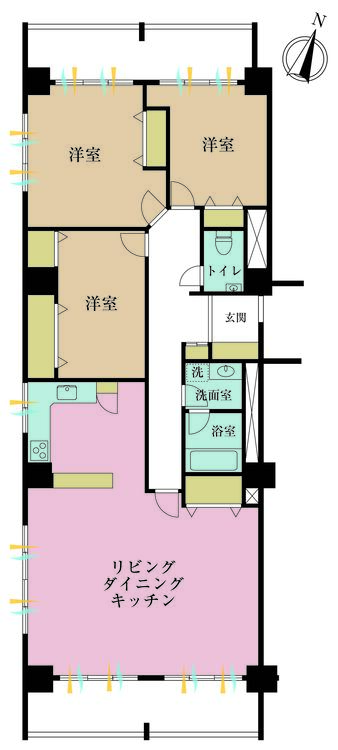 その他 3LDK、専有面積143.51m2
