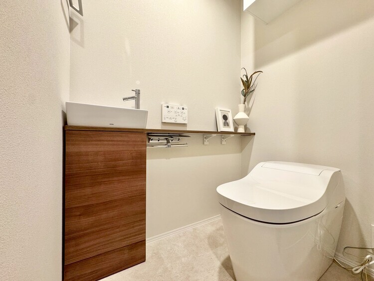 その他 清潔感の高いお手洗い。