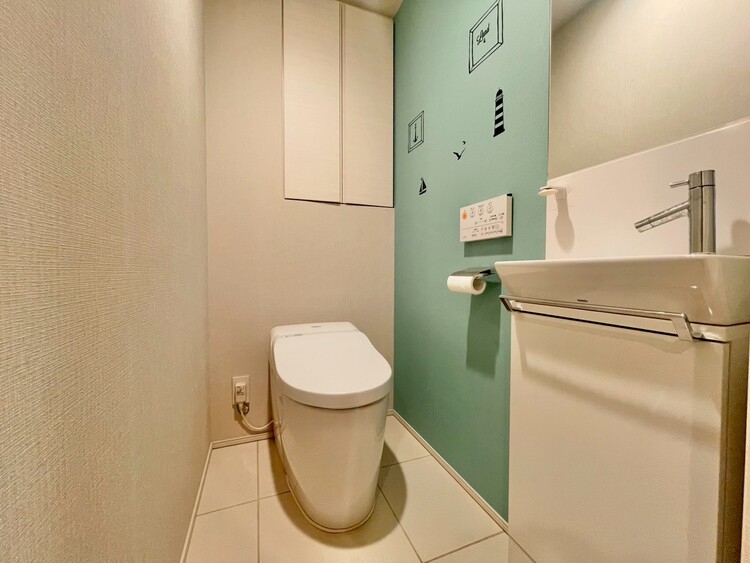 その他 清潔感の高いお手洗い。