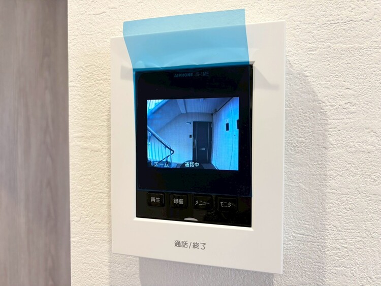 その他 誰が来てもわかる様にモニター付きインターホンを設置。