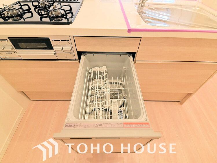 その他 ビルトイン式食洗機完備のシステムキッチンで食後もゆったり家族団らん