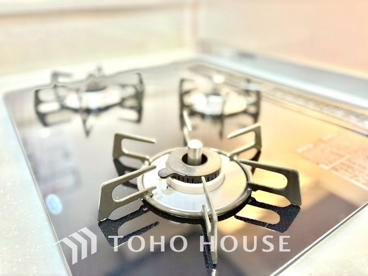 キッチン 【KITCHEN】◆家族のおはよう◆の声を笑顔で迎えてあげられるシステムキッチン。朝ごはんが楽しみでちょっと早起きしたくなるんです。