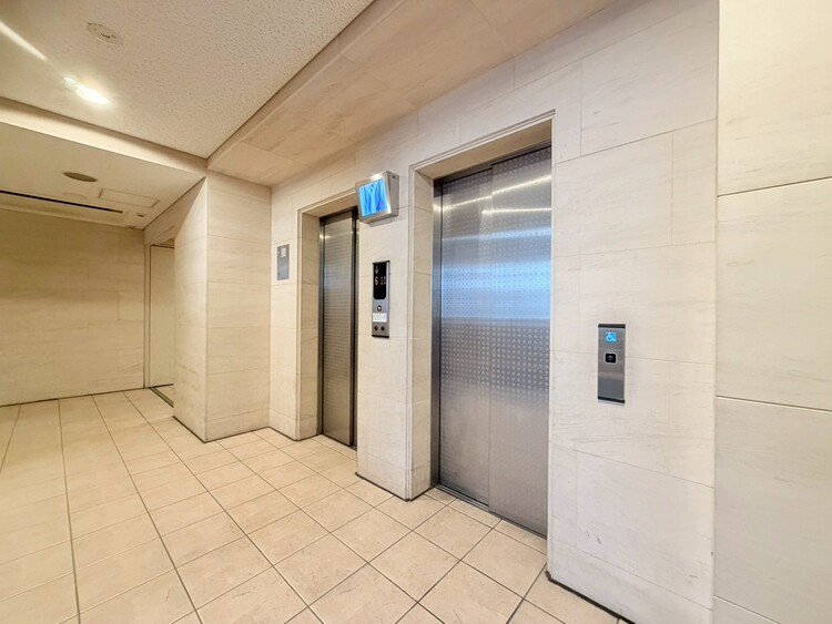 その他 エレベーター完備のため荷物が多くなっても安心。