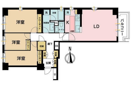 広尾ガーデンヒルズ ウエストヒルJ棟の画像