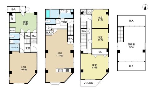 文の里4丁目　中古戸建の画像