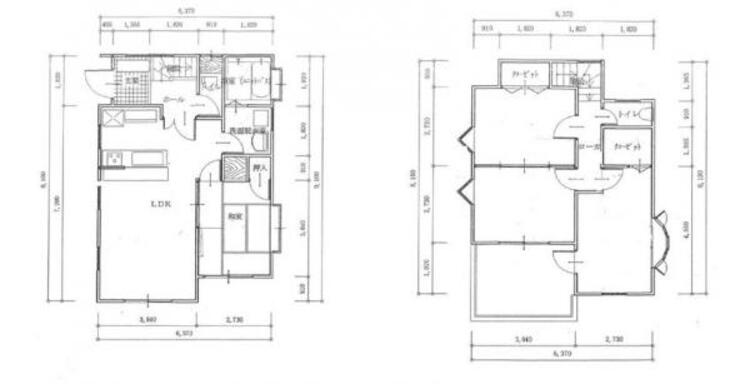 間取り 満足につながるゆとりと使いやすい間取りの５ＬＤＫ！