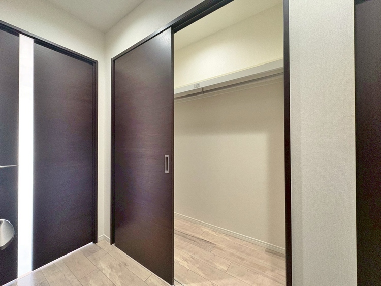 収納 暮らし心地を大きく左右する収納を、適材適所に配置し使い勝手を考慮しました。