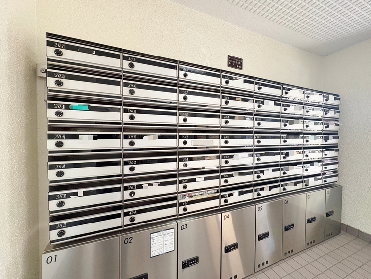 その他 郵便物を受け取るための郵便受けも、きちんと管理されています。