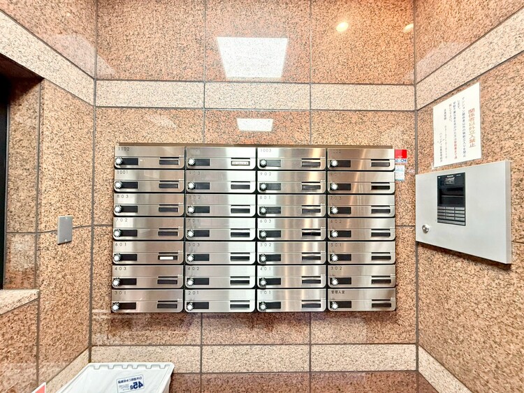 その他 郵便受けも、きちんと管理されています。