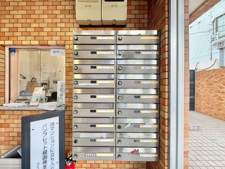 その他 郵便受けも、きちんと管理されています。