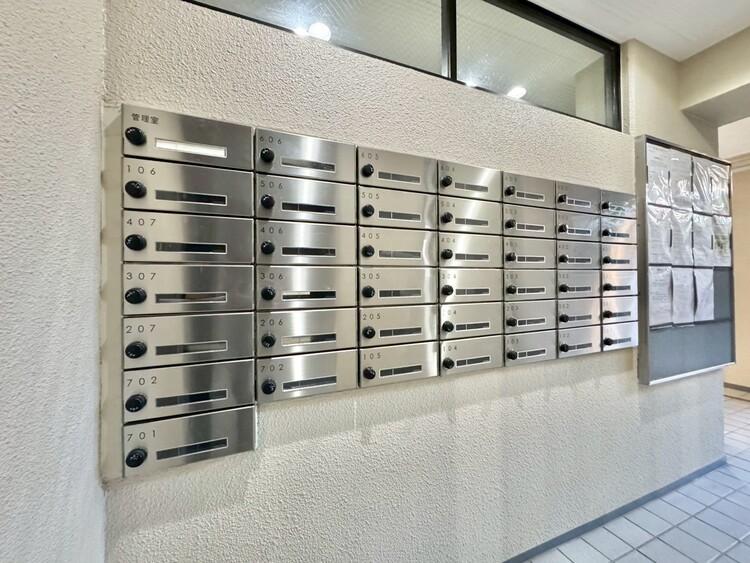その他 郵便受けも、きちんと管理されています。