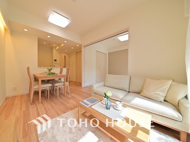 内装 ゆったりとくつろげる上質なリビングダイニング