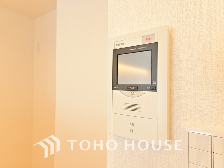 その他 来客が一目でわかるモニター付きインターホン