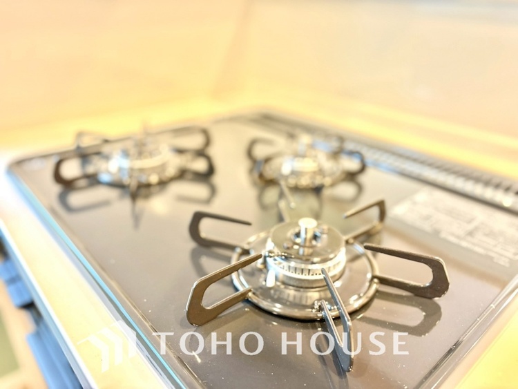 キッチン 【KITCHEN】◆家族のおはよう◆の声を笑顔で迎えてあげられるシステムキッチン。朝ごはんが楽しみでちょっと早起きしたくなるんです。