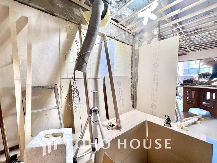 キッチン 現在改装中◆家族のおはよう◆の声を笑顔で迎えてあげられるシステムキッチン。朝ごはんが楽しみでちょっと早起きしたくなるんです。