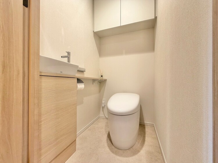 その他 清潔感の高いお手洗い。