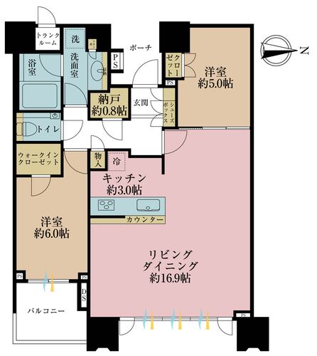 ドゥ・トゥールＷＥＳＴの物件画像