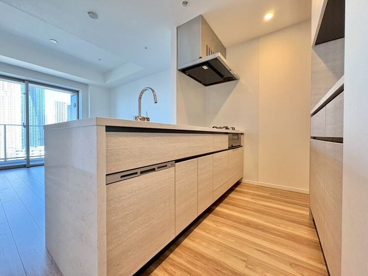 キッチン 使いやすくスタイリッシュなキッチン空間になっております。