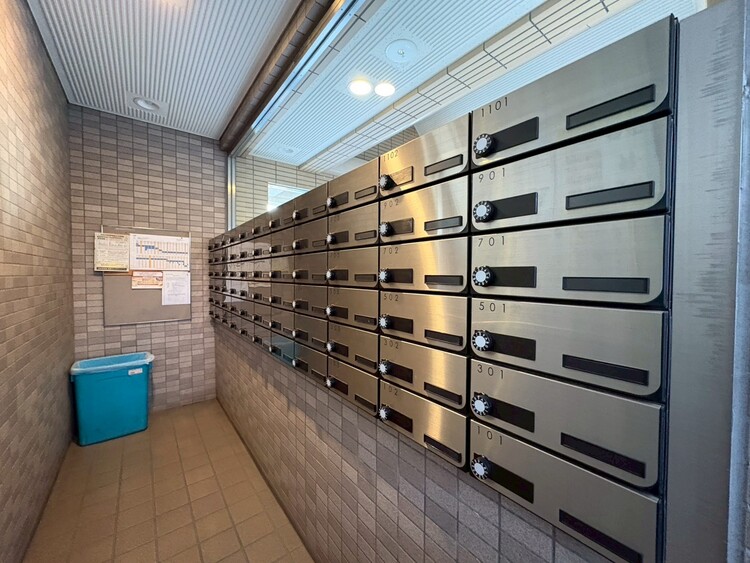 設備 郵便物を受け取るための郵便受けも、きちんと管理されています。