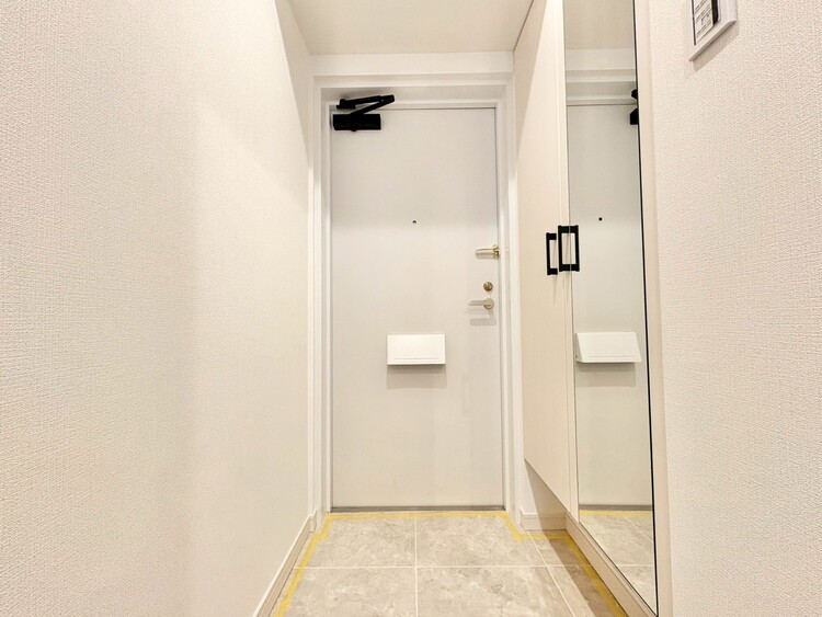 玄関 シューズボックスを完備した玄関です。