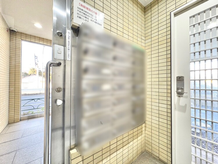 設備 郵便物を受け取るための郵便受けも、きちんと管理されています。